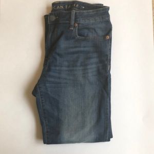 AE Med Wash Slim Straight Jeans 32x30